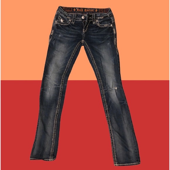 Rock Revival Skinny Jeans - Picture 2 of 6